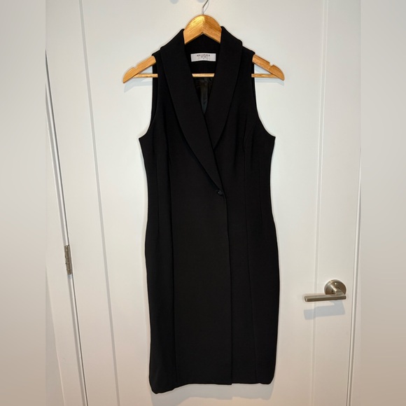 MM Lafleur | The Dana Dress—Tuxedo - Picture 1 of 4